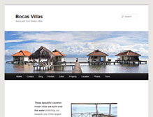 Tablet Screenshot of bocasvillas.com